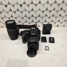 Canon EOS Rebel T3 18.0MP Digital SLR Camera Kit 18-55mm & 75-300mm 32gb Card  picture