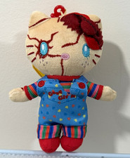 Hello Kitty Chucky Plush Keychain 2026 Sanrio Universal Studios NWT Good Guys picture