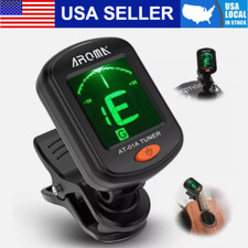 LCD Clip on Chromatic Electric Acoustic Guitar Bass Ukulele Banjo Violin Tuner   picture