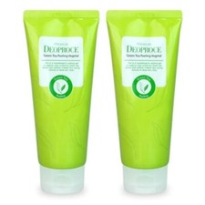 Premium Deoproce Green Tea Peeling Vegetal 170g*2Pcs /  picture