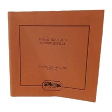 fine antique and modern jewelry Phillips new york January 1985 List picture
