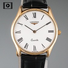 OH Serviced Longines 150 6998 [US Stock] Roman Vintage Mens Quartz Watch *Exc+5 picture
