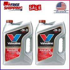 2 Pack, Valvoline MaxLife Extended Protection Full Synthetic High Mileage 0W-20 picture