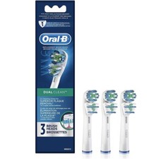 Oral-B Dual Clean Replacement Electric Toothbrush Head, 3 Count picture