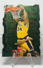 1996-97 Fleer Metal - Net-Rageous Shaquille O'Neal #7 - LA Lakers  picture