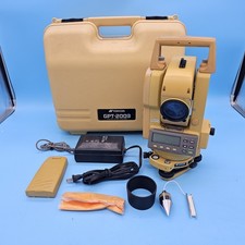 Topcon GPT-2003 Total Station w/ Battery, Charger, Case picture