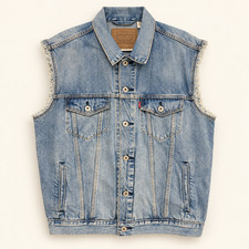 Levi’s Premium Relaxed Denim Vest | Men’s S picture