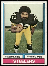 1974 Topps #220 Franco Harris picture