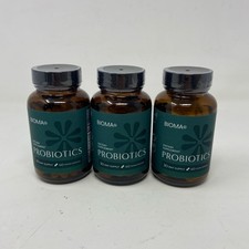 BIOMA Probiotics 60 Vegan Caps 3-Pack, Amber Glass Bottles picture