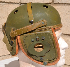 RARE ORIGINAL US WWII ARMY M38 TANKER HELMET M-1938 RAWLINGS 76072 SIZE 7 1/8 picture