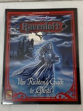 VAN RICHTEN'S GUIDE TO GHOSTS SEALED 9355 Ravenloft AD&D Sealed Condition 1992 picture