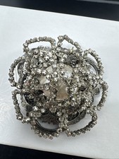 ELEGANT SPARKLING RHINESTONE MIRIAM HASKELL VINTAGE BROOCH picture