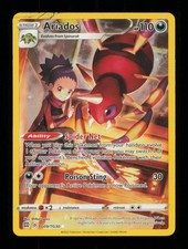 Ariados TG09/TG30 Holo Brilliant Stars Trainer Gallery Pokemon DMG picture