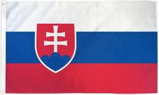 Slovakia 2x3ft Poly Flag International Slovakian Slovakia Country National Flag picture