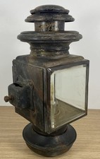 Maxwell Motor Co Kerosene Cowl Light Lamp #12 Solid Brass Vintage Original picture