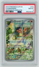 Pokemon Charmander Obsidian Flames ETB Promo SVP EN 044 PSA 8 picture