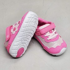 STRIDE RITE SM Rosa Sneaker Shoes Toddler SZ 5.5W Blush BG041102 picture