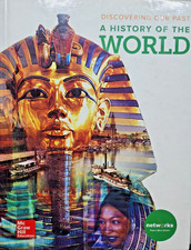 Discovering Our Past: A History of the World- Hardcover, by McGraw Hill picture