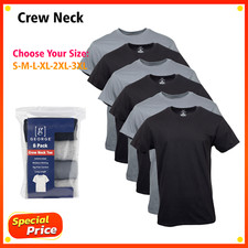George Men's Assorted Crew T-Shirts, 6-Pack picture