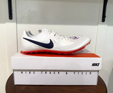Nike Zoom Ja Fly 4 Running Spikes White/Obsidian/Bright Crimson DR2741-101 picture