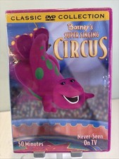 Brand New & Sealed Rare Barney's Super Singing Circus DVD Classic Collection picture