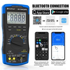 HoldPeak 770HC-APP Bluetooth Clamp Multimeter 600A True RMS, 1000V NCV, CAT III picture
