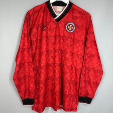 MALTA NATIONAL TEAM HOME VINTAGE 1988 1989 1990 FOOTBALL SHIRT JERSEY LONG picture
