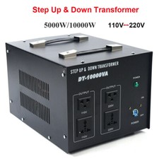 Heavy Duty 5000W 10000W Voltage Transformer Step Up/Down 110V to 220V Converter picture