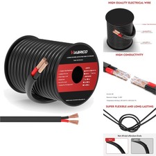 12 Gauge Wire 2 Conductor 12 AWG Low Voltage Cable 12V 24V DC Marine Cord 50FT picture