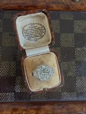 5.70Ct Elegant Cushion Cut Lab Grown Diamond Wedding Ring Solid 14K White Gold picture