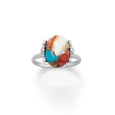 Spiny Oyster and Turquoise Ring picture