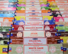 Satya Incense Sticks 15 gm Mix & Match BUY 5 GET 5 FREE (10 in Cart) Nag Champa picture