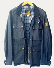 Vintage Belstaff Roadmaster II 1970s Made in England Waxed Jacket Size 38 picture
