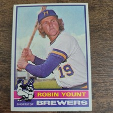 Topps 1976 Robin Yount #316 Milwaukee Brewers Base Set MLB Baseball Card picture
