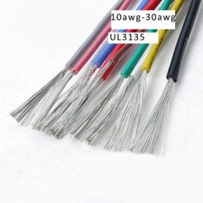 UL3135 Silicone Rubber Wire Cable 200°C 600V 10/12/14/16/18/20/22/24/26/28/30AWG picture