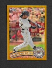 ANDREW MCCUTCHEN 2011 Topps Chrome #8 GOLD REFRACTOR /50 Pirates RARE picture