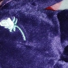 Ty Beanie Babies Purple Plush Beanbag w/ Hang Tag Vintage 1997 picture