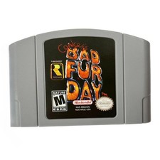 Conkers Bad Fur Day 64 Games For Nintendo N64 US Version Free USA Shipping picture