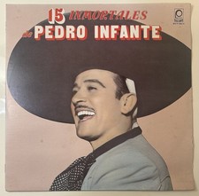 Pedro Infante - 15 Inmortales (1 x LP, 1983 MX, Compilación, VG+) picture