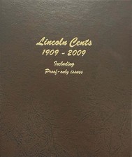 Dansco Album 8100 For US Lincoln Cent Coins w Proofs 1909-2009 Long Term Storage picture