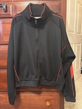 Zara Men's Black and Red Jacket picture