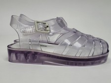 Mini Melissa Possession Purple Clear Jelly Sandals Size 6 NEW picture