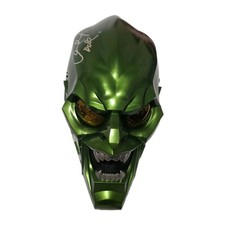 Willem Dafoe Signed Green Goblin Marvel Legends Helmet SWAU Authenticated RARE picture