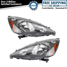 Headlight Assembly Pair LH RH 2pc for 2009-2014 Honda Fit picture