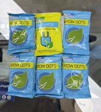 Real Growers GROW DOTS Single Application Fertilizer| 75g (5pk) + RECHARGE 2oz picture