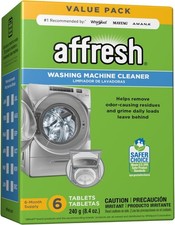 Affresh Washing Machine Cleaner, For Whirlpool, Maytag & Amana, - 6 Tablets picture