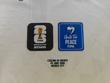 Mexico vs Czechia 2026 World Cup Match Detail Text Patch Iron On Transfer picture
