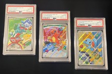 2026 Pokemon First Partner Kanto Starters PSA 10 3-Card NONSequential Series 1 picture