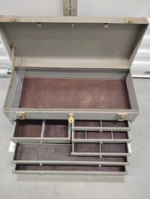 Vintage Kennedy Manufacturing Model 520 Machinist Tool Chest W/Key picture