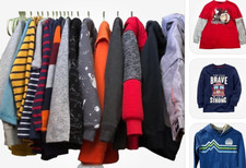 EUC Huge Lot Boys Clothes 15 pieces FALL/WINTER Size 10-12 picture